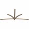 Ekena Millwork Davenport Smooth Timber Gable Bracket, Douglas Fir, 108"W x 54"H x 1 1/2"D x 3 1/2"F, 12/12 Pitch GBW108X54X0204DAV00SDF - alternate 5